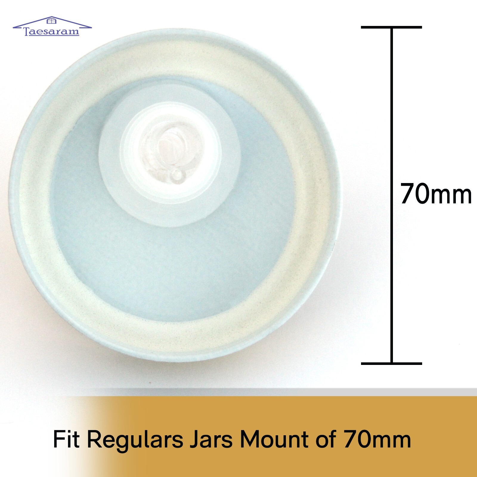Mason Jar Pour Spouts Free Flow Regular Mouth Size 70mm dispenser Sprouting Lid