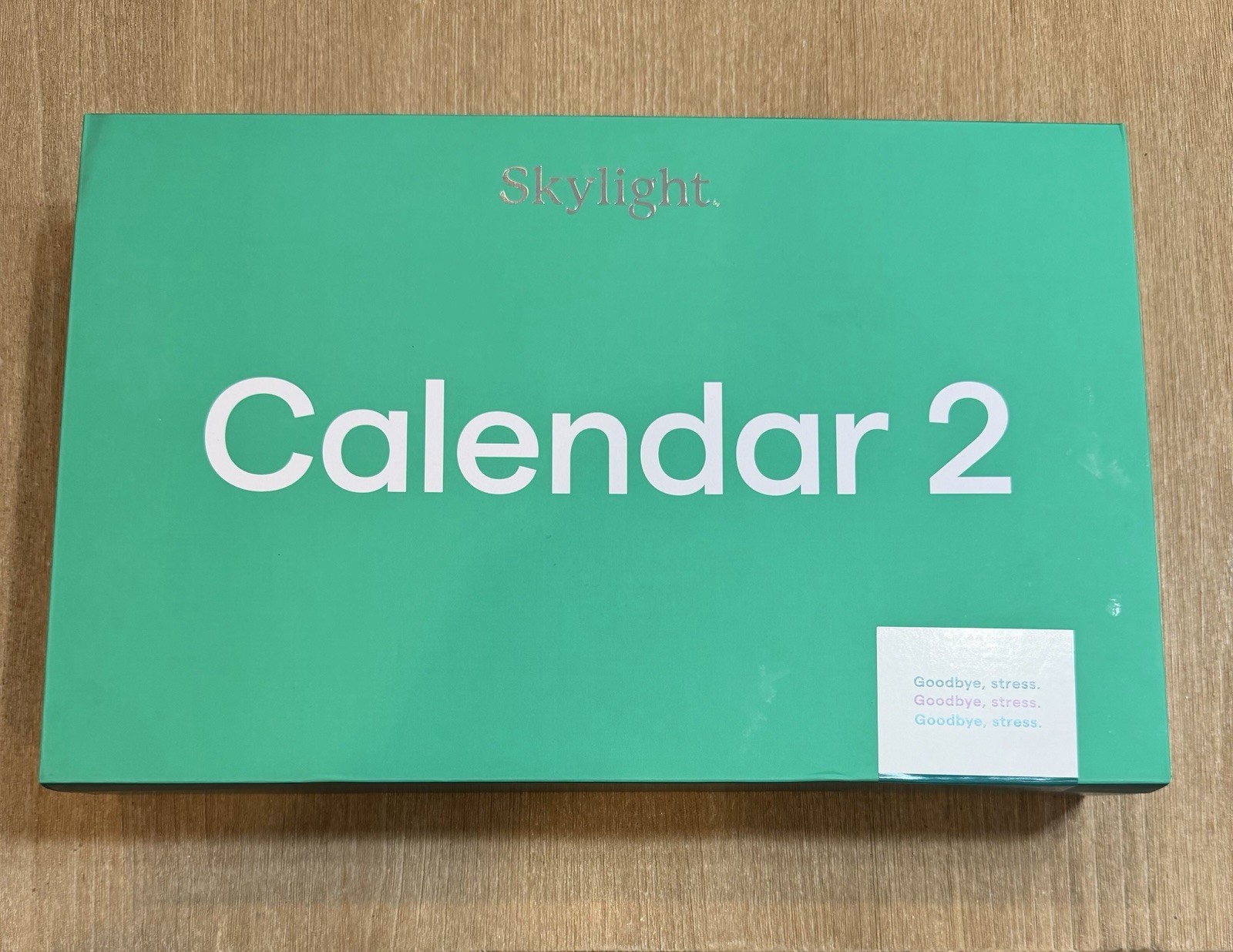 NEW Skylight Calendar 2 Smart Calendar 15.6” Shadowbox Charcoal  152CAL Sealed