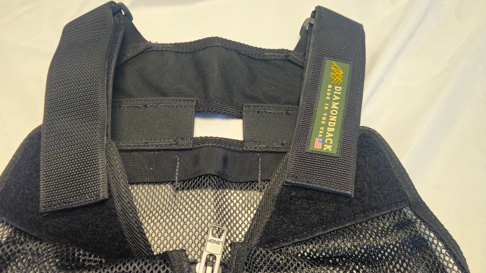 Diamondback 701 Tool Vest Black Mesh Modular Heavy Duty Made in USA Size M/L