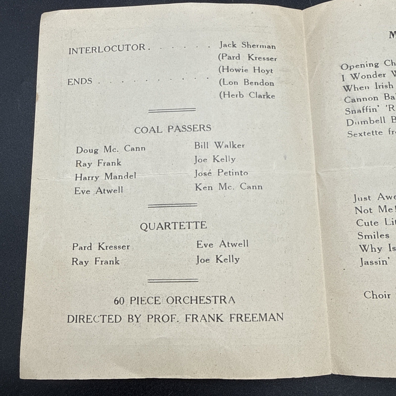 WWI 102nd Field Signal Battalion S.S. Hollandia Troop Ship Steamship Minstrel