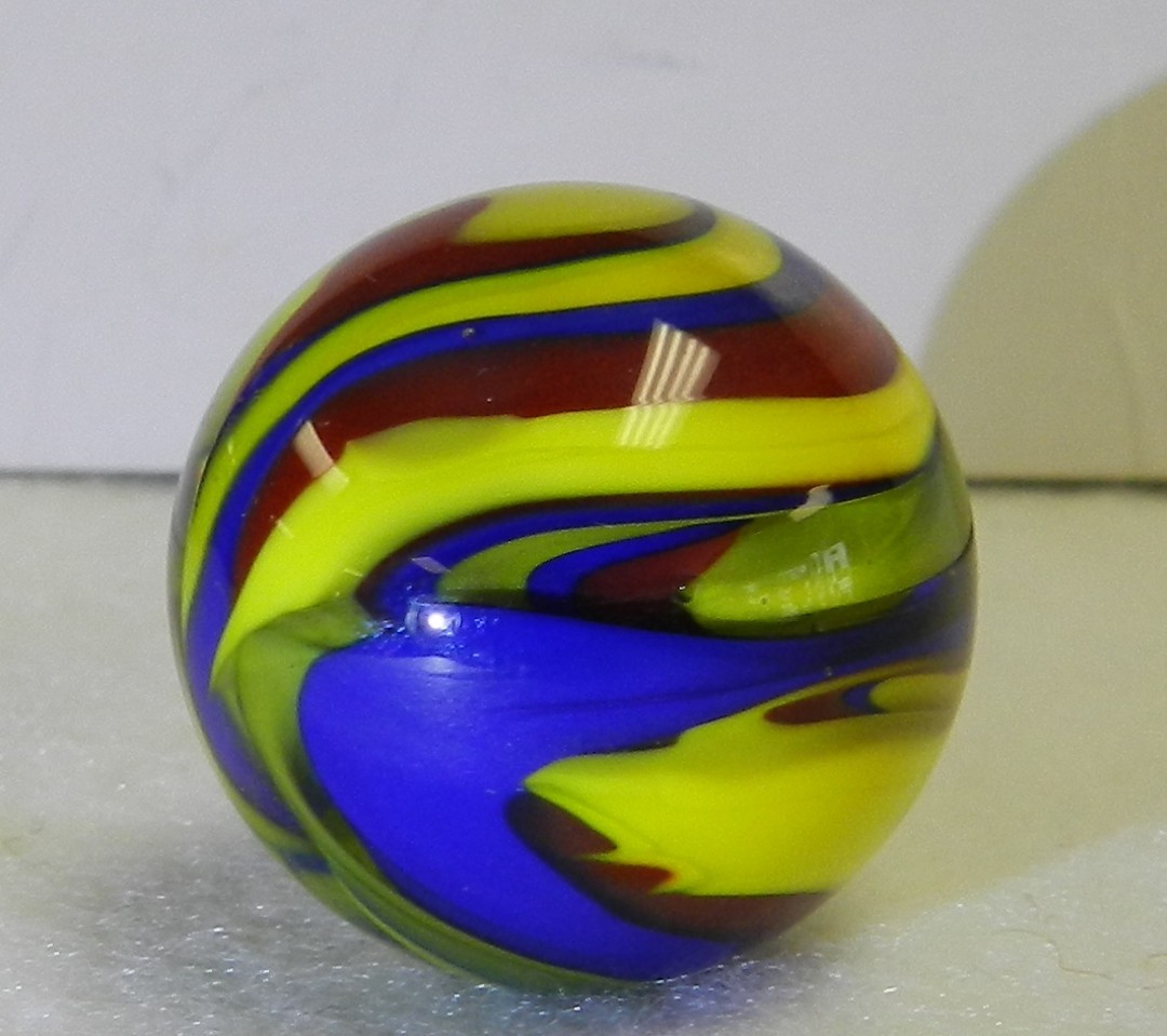 #20583m Handmade Contemporary Keith Baker Marble 1.06 Inches *Mint*