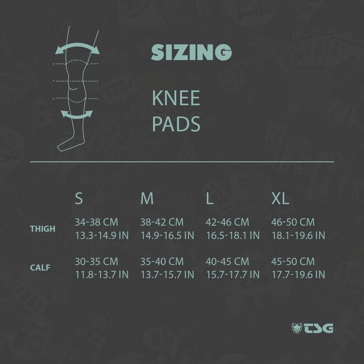 TSG - Kneepad Force III Skate Knee Pads - Medium