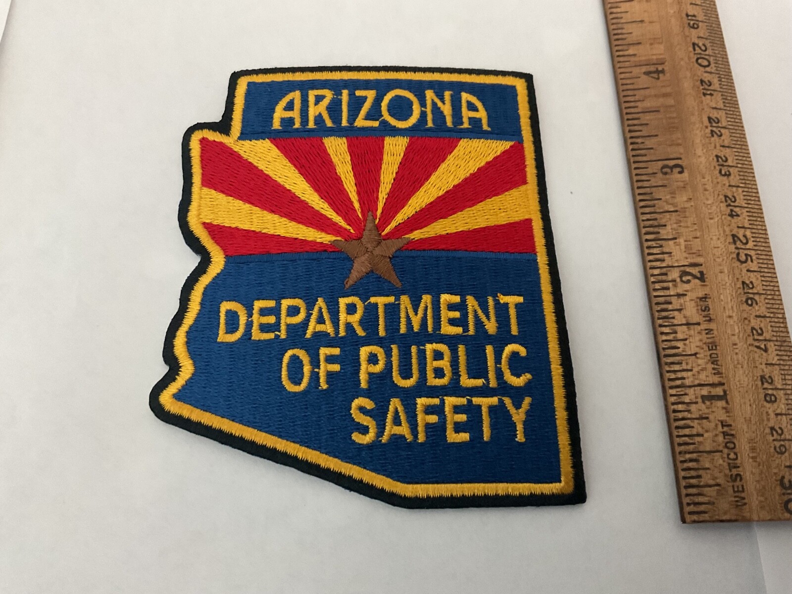 State Law Enforcement patches All different 10 piece set. All new.Full size