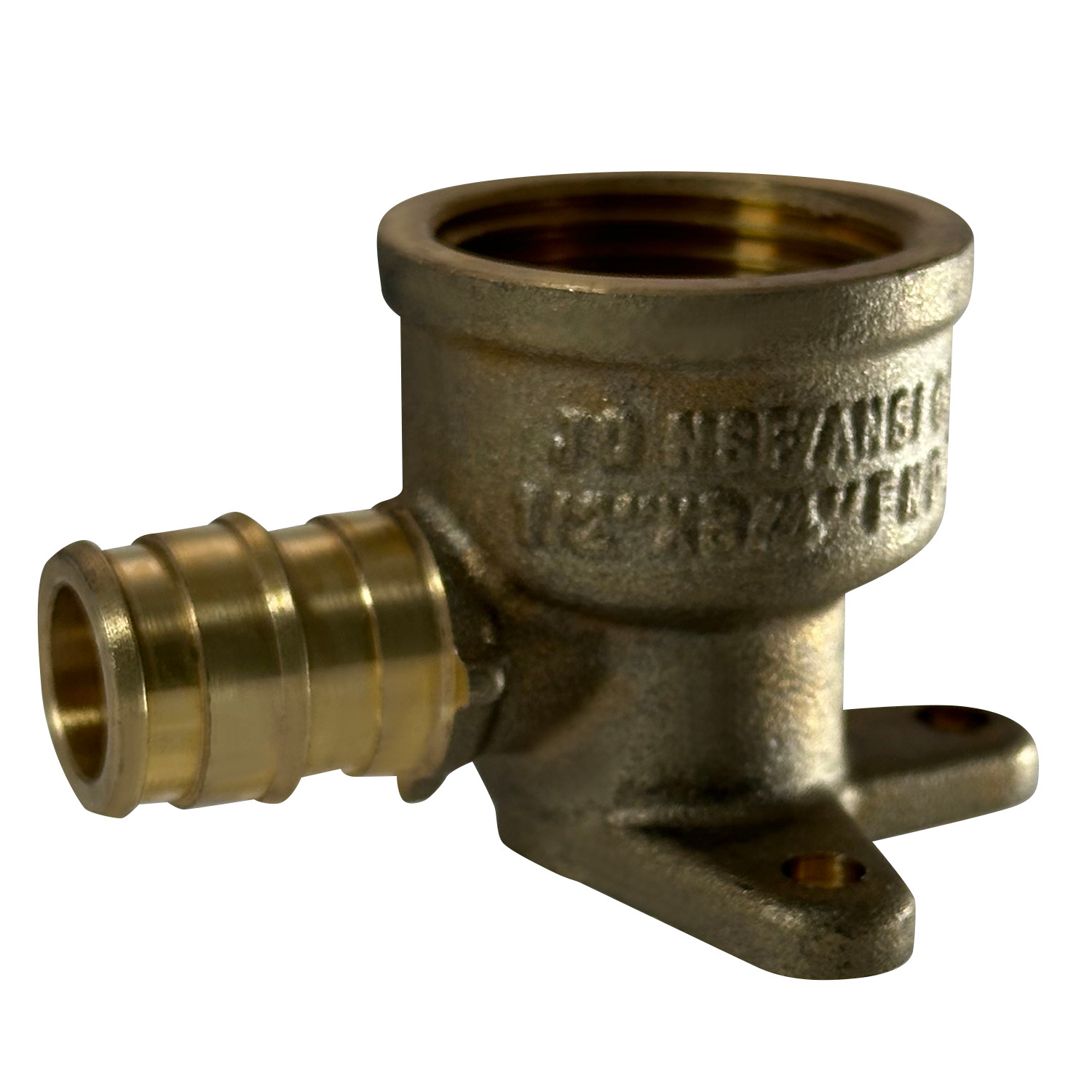 25 Pack XFITTING 1/2" PexA X 3/4" Female Elbow w. Drop Ear, Expansion Female Ear