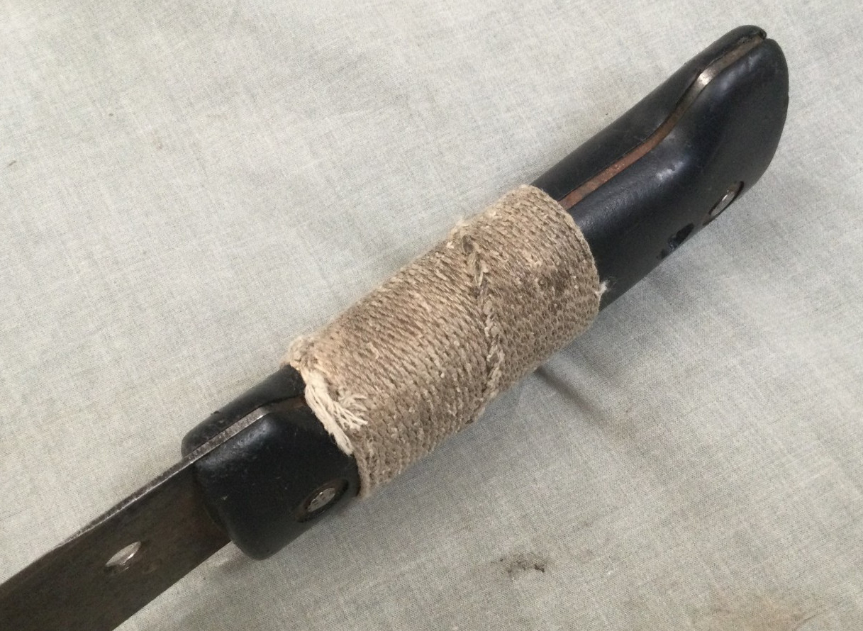 Vintage Machete Martindale 460 MADE IN ENGLAND - 21.5" Blade - Leather Sheath