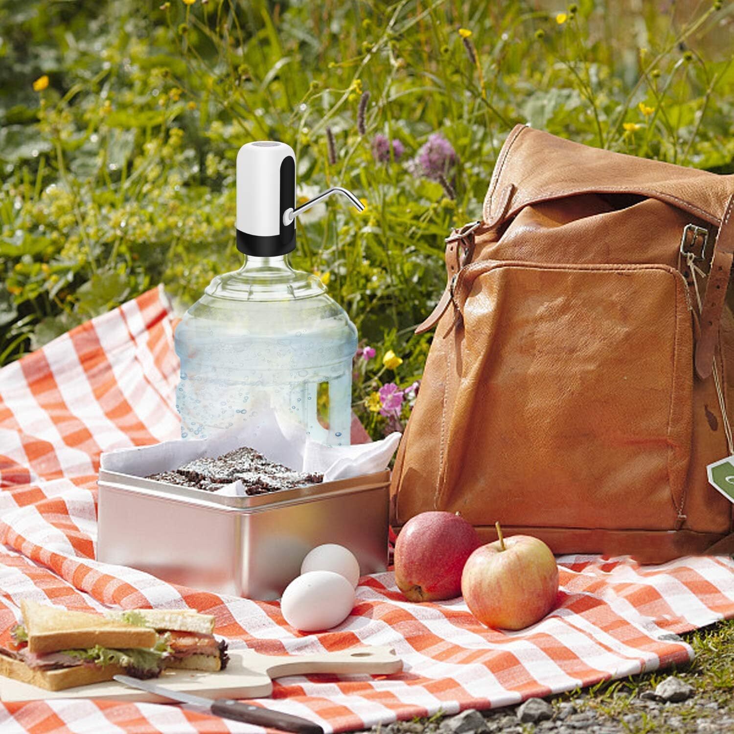 5 Gallon Water Bottle Switch Pump Electric Automatic Universal Dispenser USB US