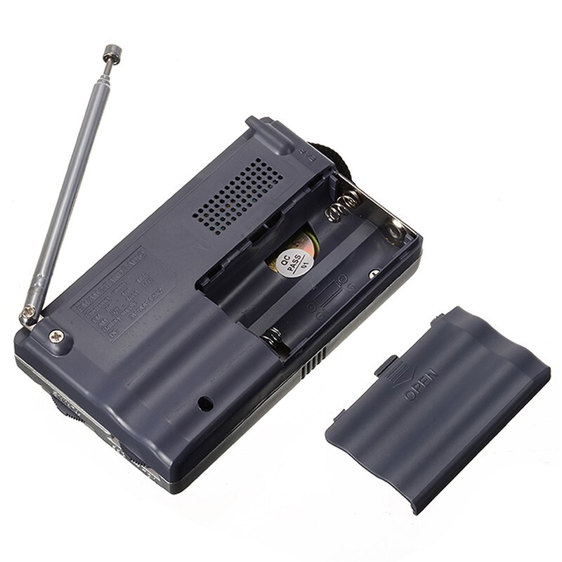 FM/AM Mini Radio Receiver Music Player Battery Operated Pocket Various Models