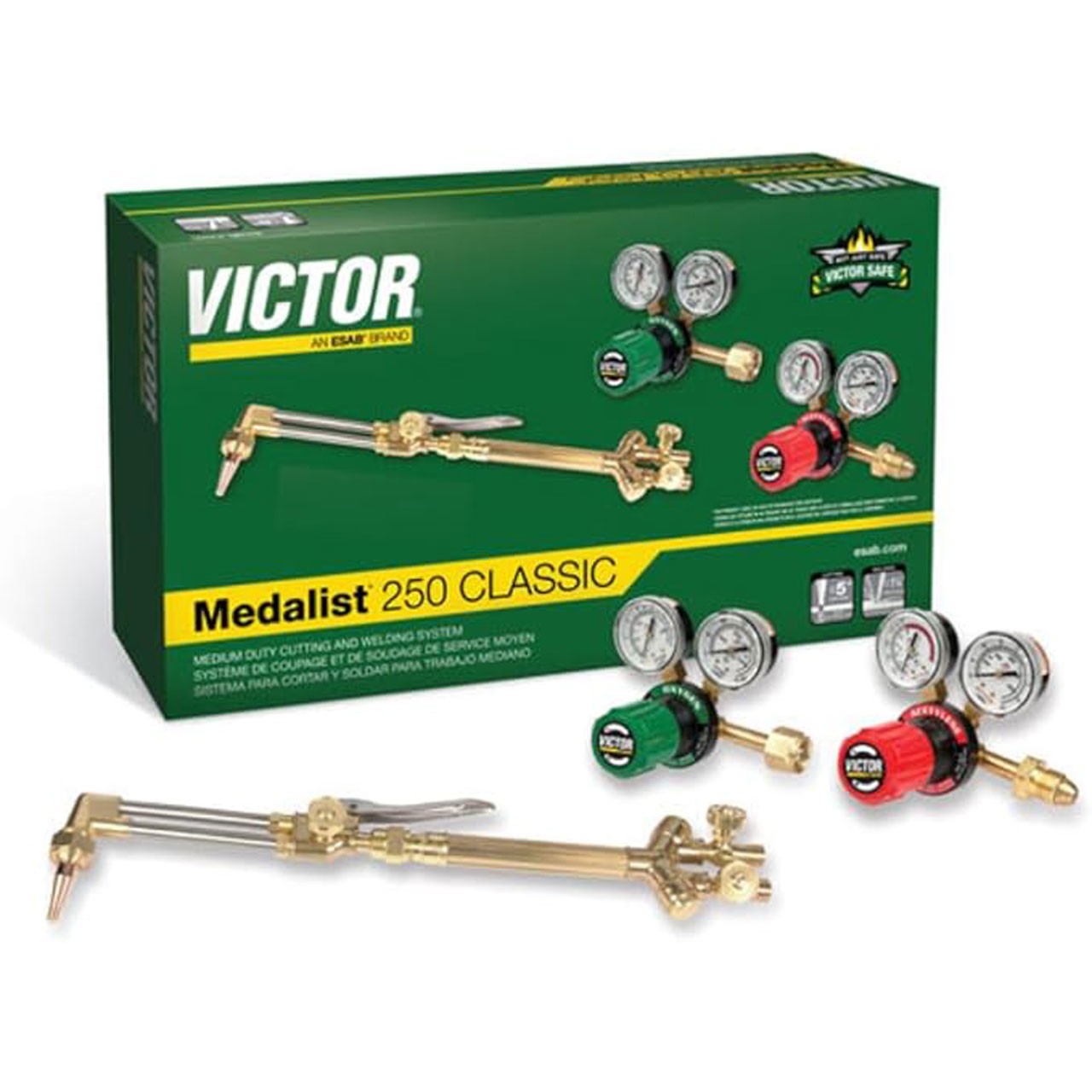 Victor 0384-2585 Medalist G250 540/510 Standard Classic Torch Outfit