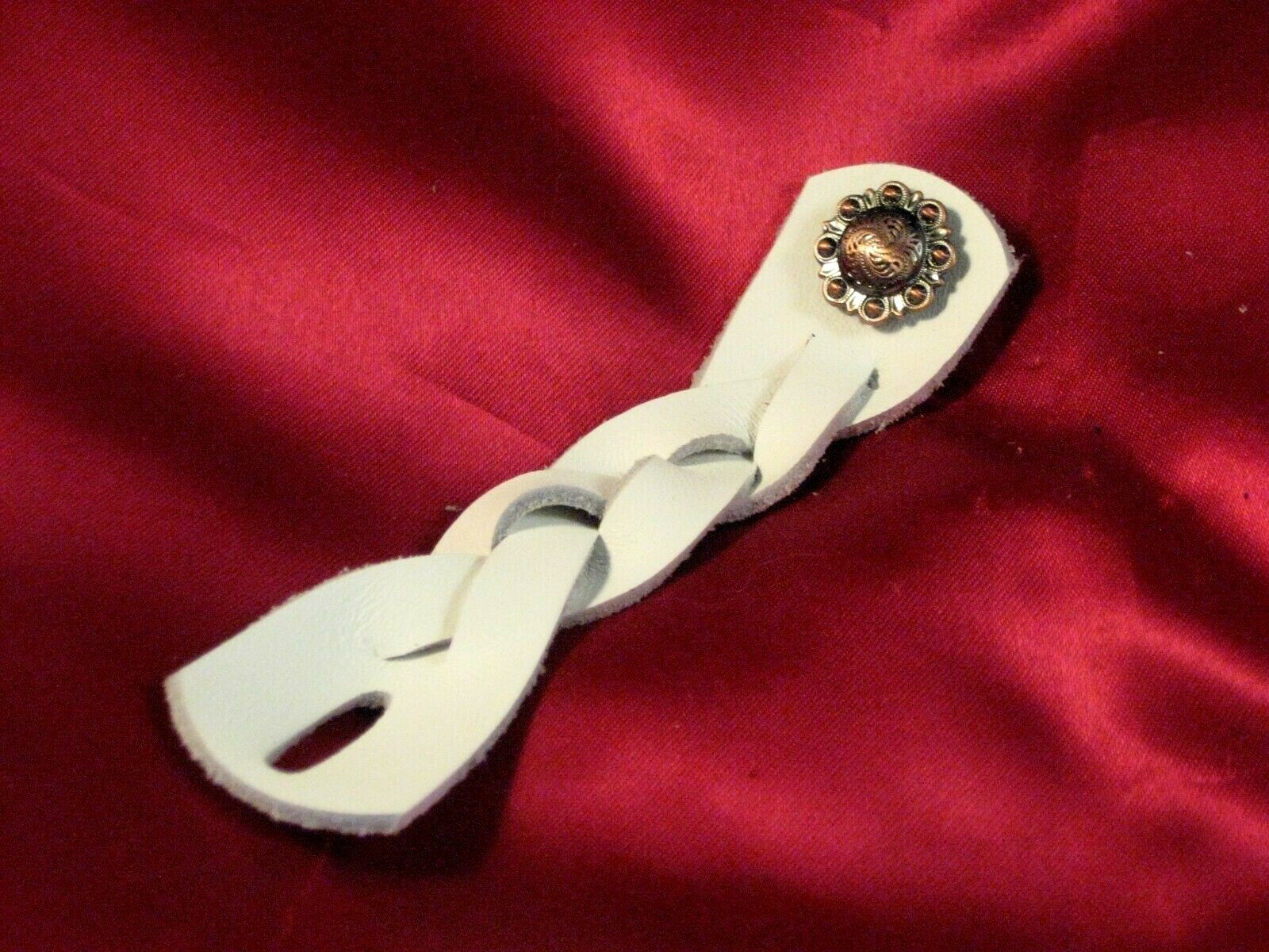 Handcrafted Vest Extender Mystery Braid? Button Style