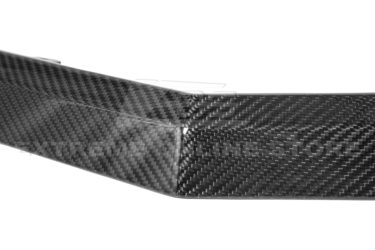 For 09-15 Cadillac CTS-V Coupe CARBON FIBER Rear Deck Lid Applique Trunk Insert