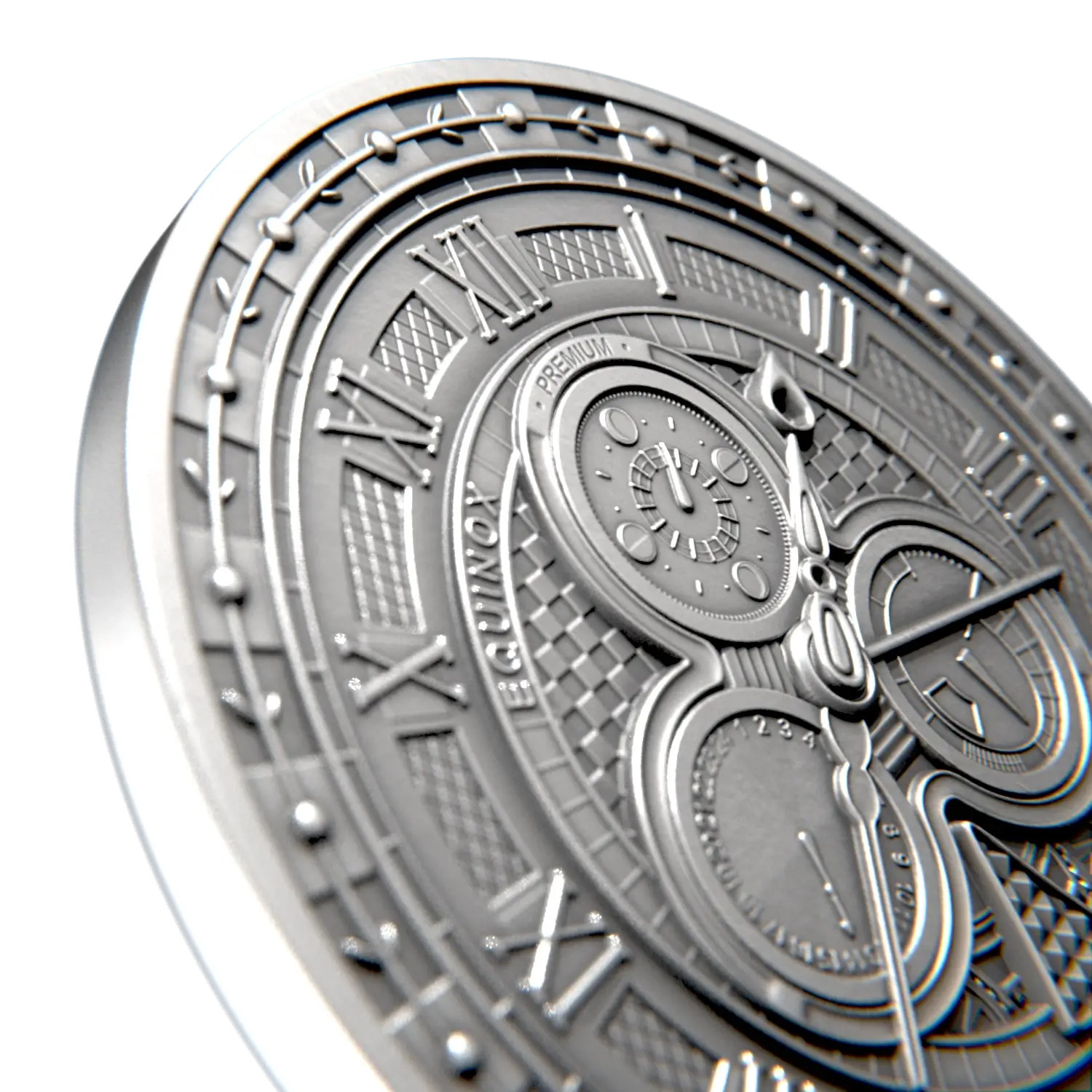 2 Dollars Silver Coin ‘Equinox’ Artistic Cosmic Design, Limited Edition, Art