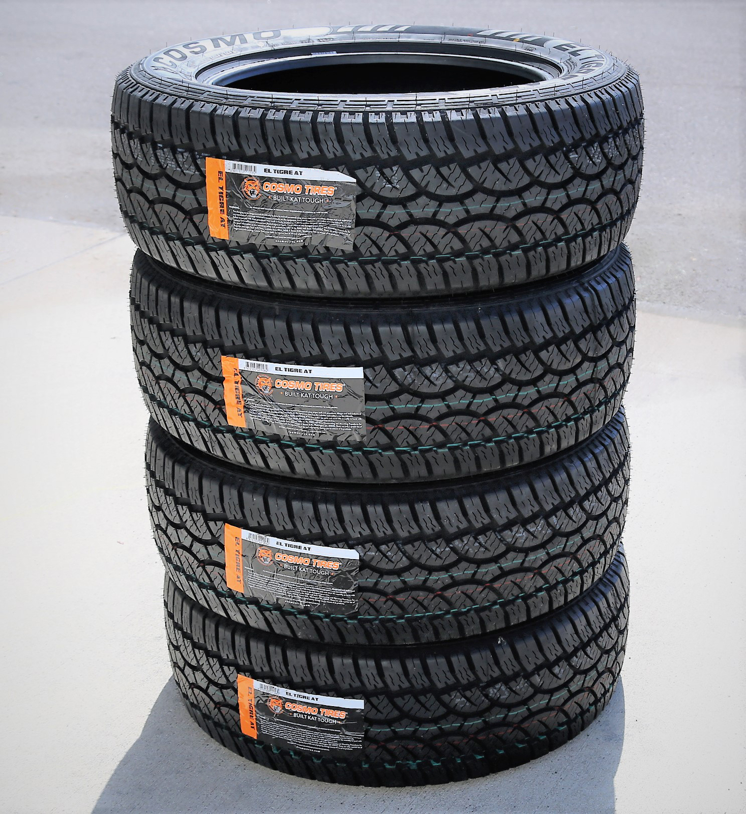 4 Tires Cosmo El Tigre AT LT 265/75R16 Load E 10 Ply A/T All Terrain