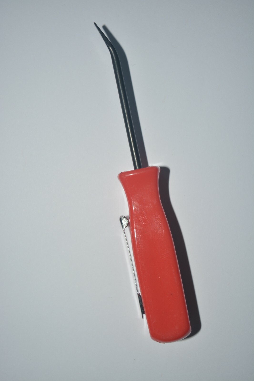 snap on tools promotional mini pocket clip flat pry bar red handle small new 2PC