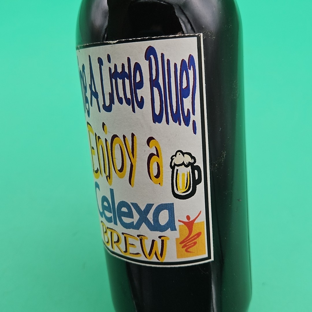 Rare Pharmaceutical Drug Rep Celexa Brew Beer Bottle Vintage