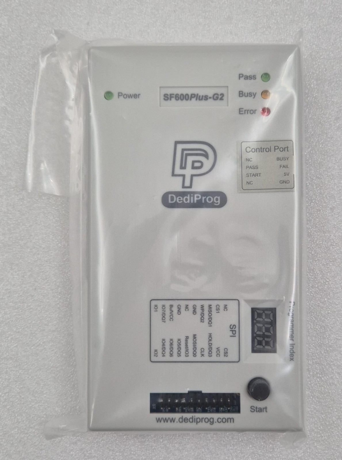 **NEW** DediProg SF600Plus-G2 SPI Flash IC Programmer KIT W/ bottom board-PM