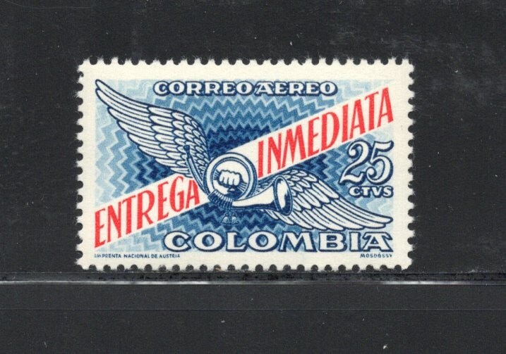 R9211   Colombia  1958   Special Delivery Airmail   1v.   MNH
