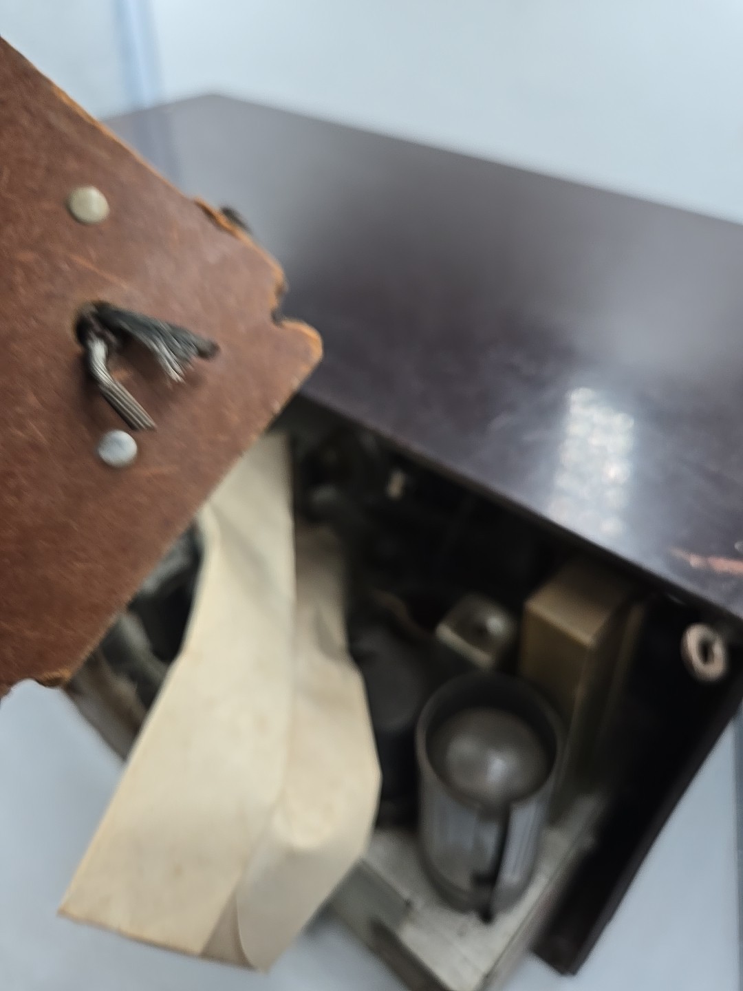 Vintage Emerson Fm Am Tube Radio Model 557 For Parts And Repair