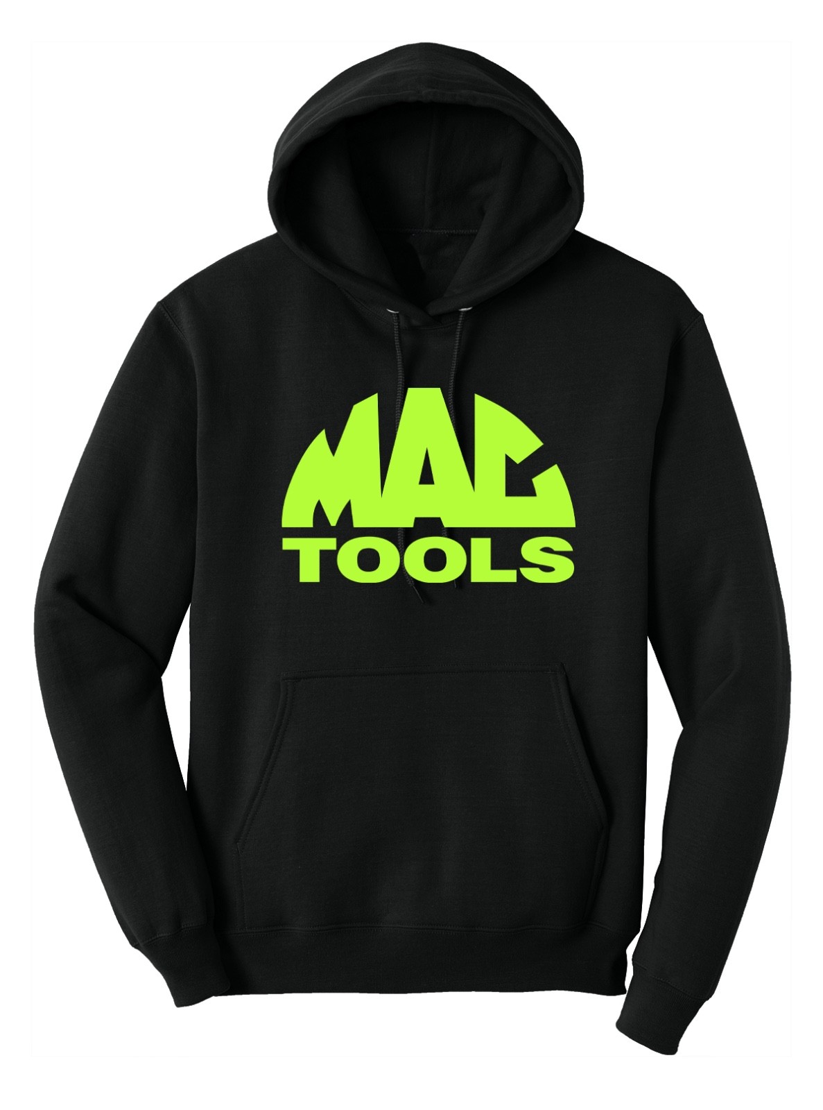 Mac Tools PRINTED Pullover or Zip Up Hoodie Sweatshirt Black Safety Green Pink