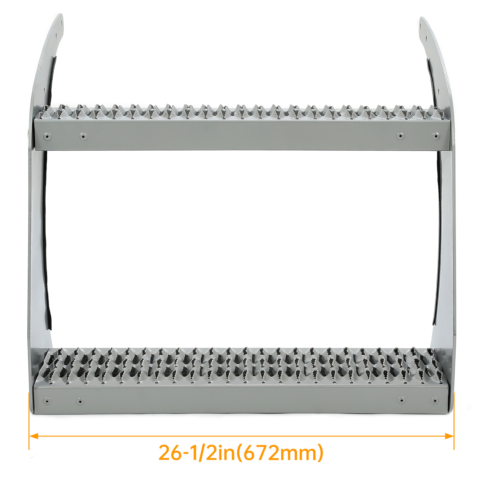 26" Fuel Tank Step Bracket Set Aluminum For Peterbilt All Models Complete Kit