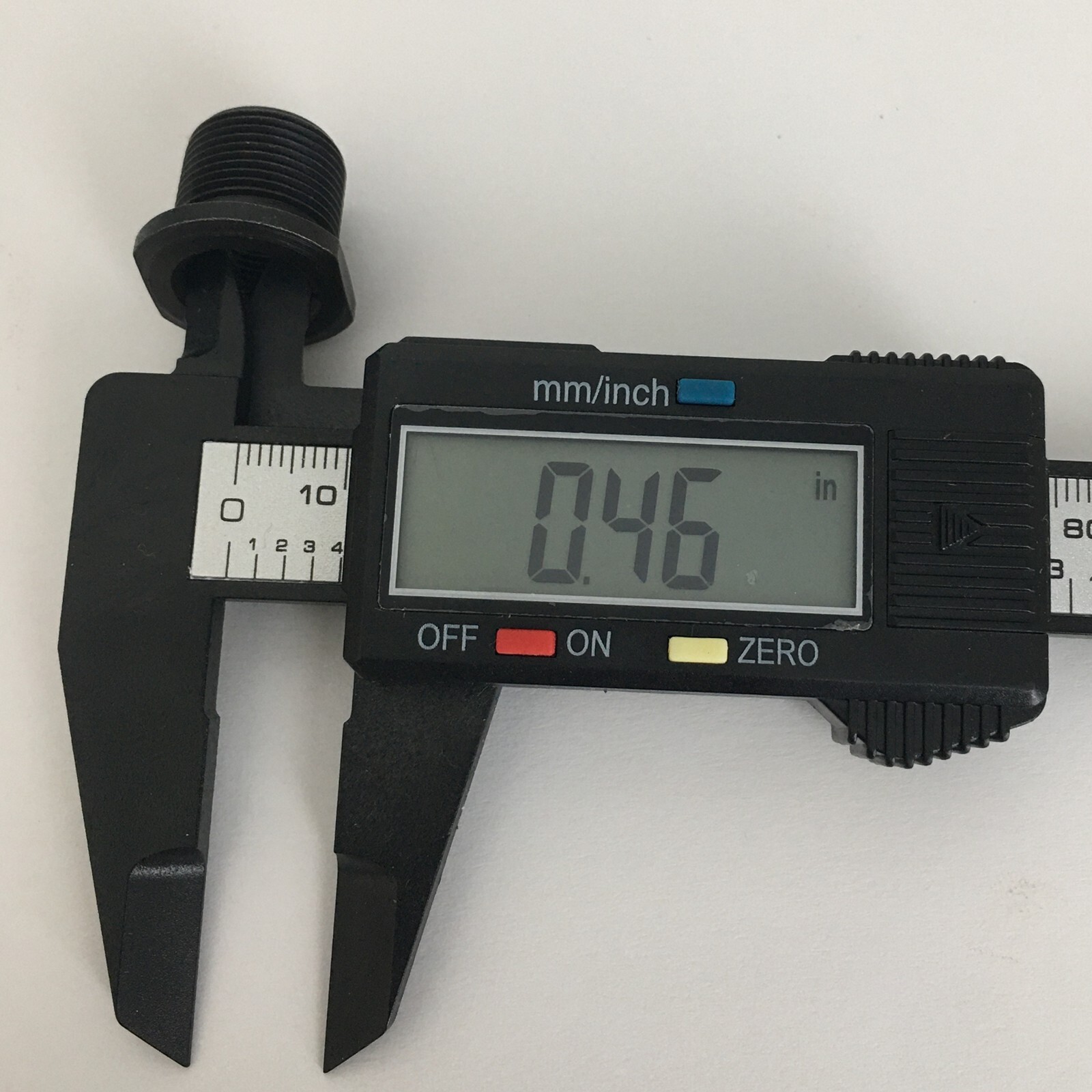 2 Pack Steel Thread Adapter 1/2x28 to 5/8x24 With 2 Crush Washer