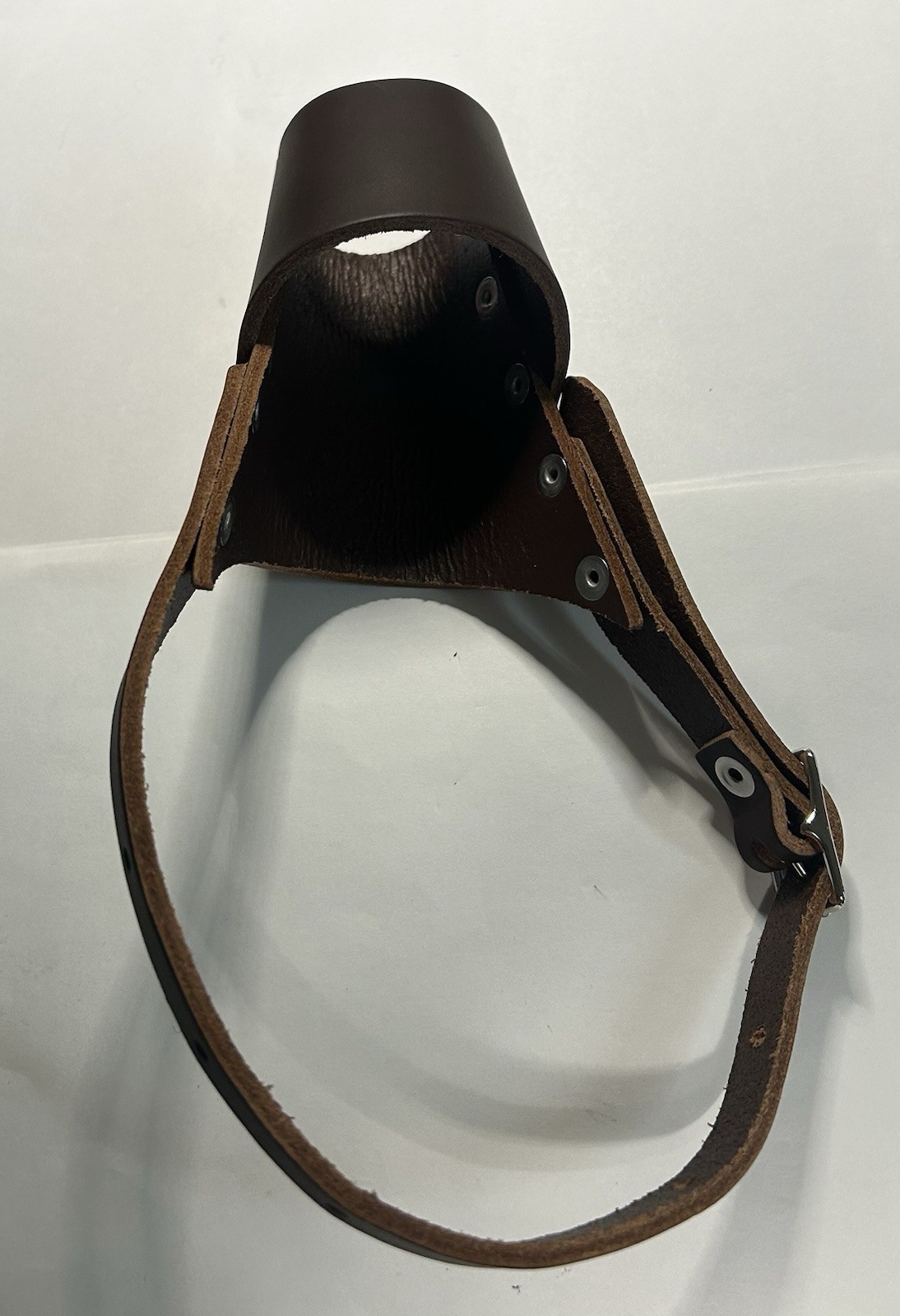 JorVet Leather Dog Muzzle Medium Brown Professional Vet Quality J0230C NEW
