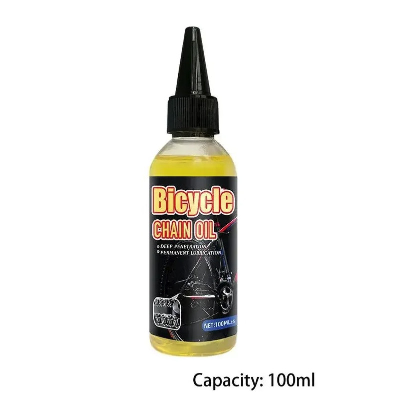 1pc 100ml Bicycle Chain Lubricant MTB Road Bike Dry Lube Oil Accessory - NEW