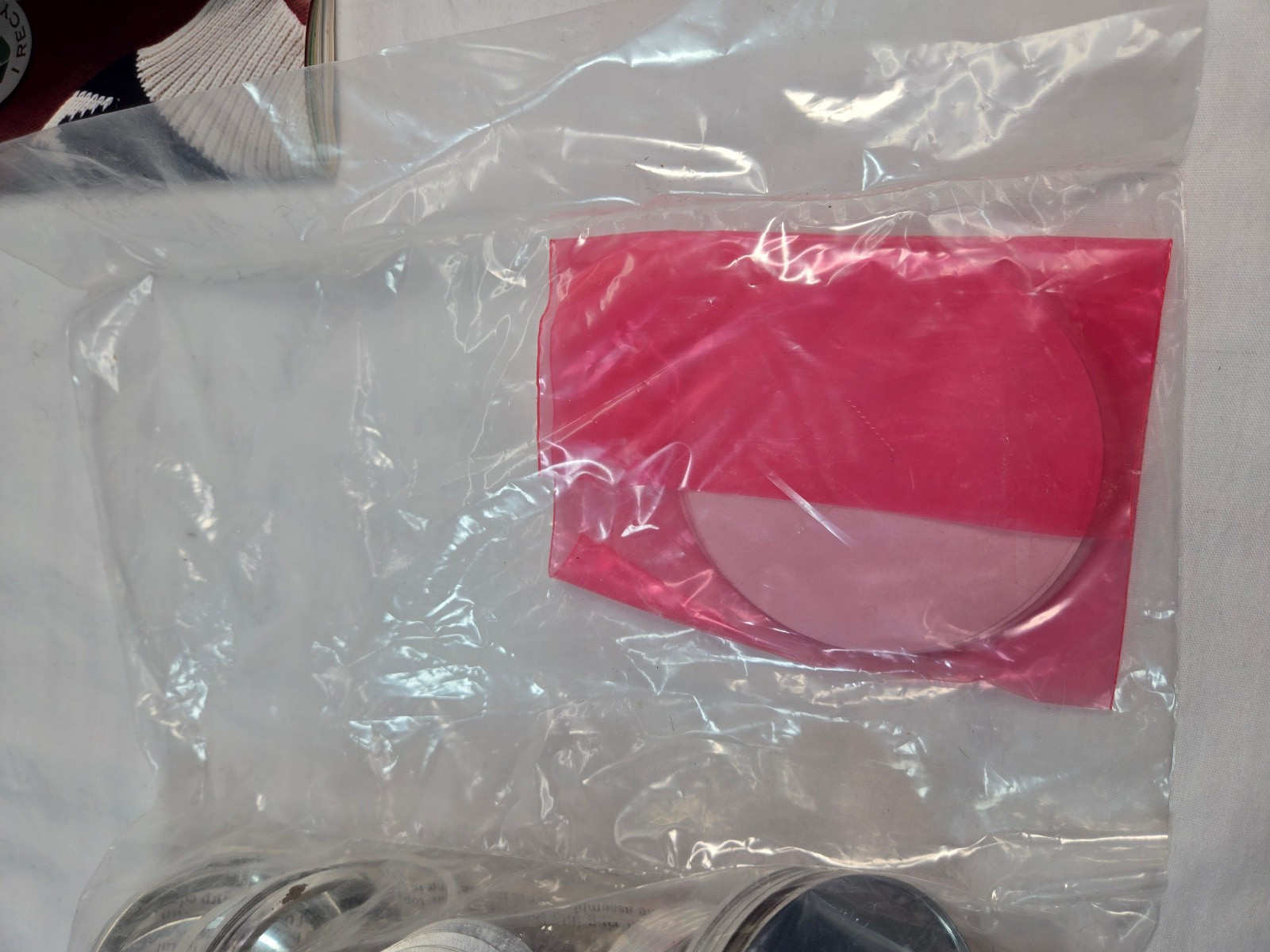 Vtg Badge-A-Minit 50 Magnetic back & 25 mirror-back Badge parts plus-NIP