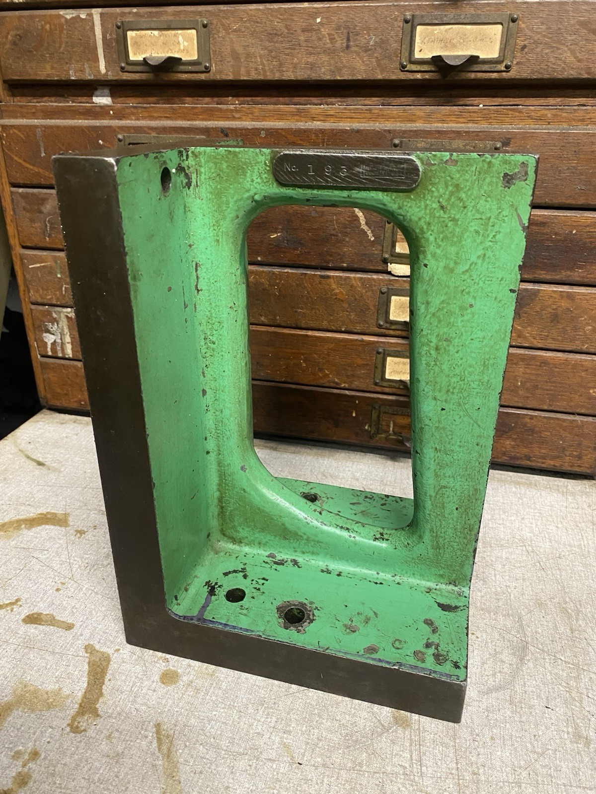 Taft Peirce Universal Rights Angle Plate 10"x7"x5½" Machinist No. 193 Plate Mill