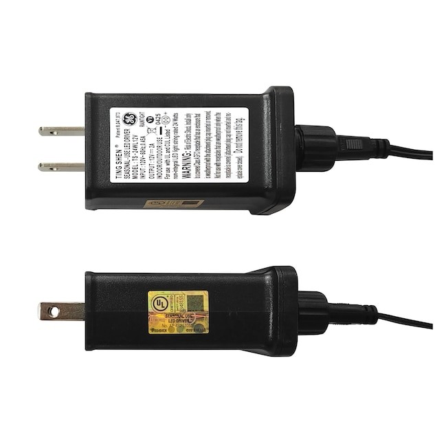 GE 7 ft Winterberry Pre-Lit Twinkling Warm White LED Black Branch Tree