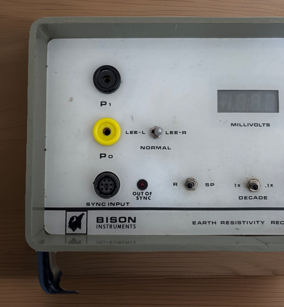 Bison Instruments 2390-R Earth Resistivity Receiver Geophysical Unit Untested