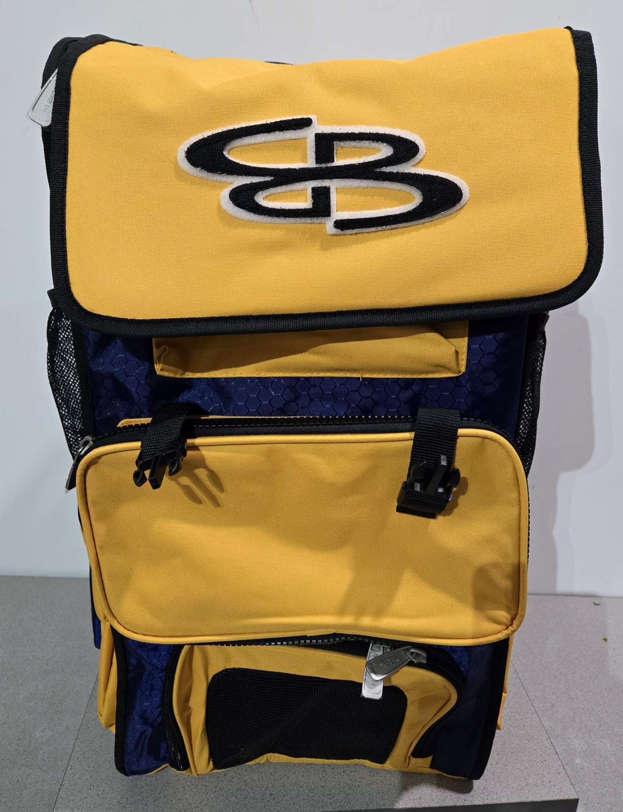 Boombah Superpack Yellow Navy