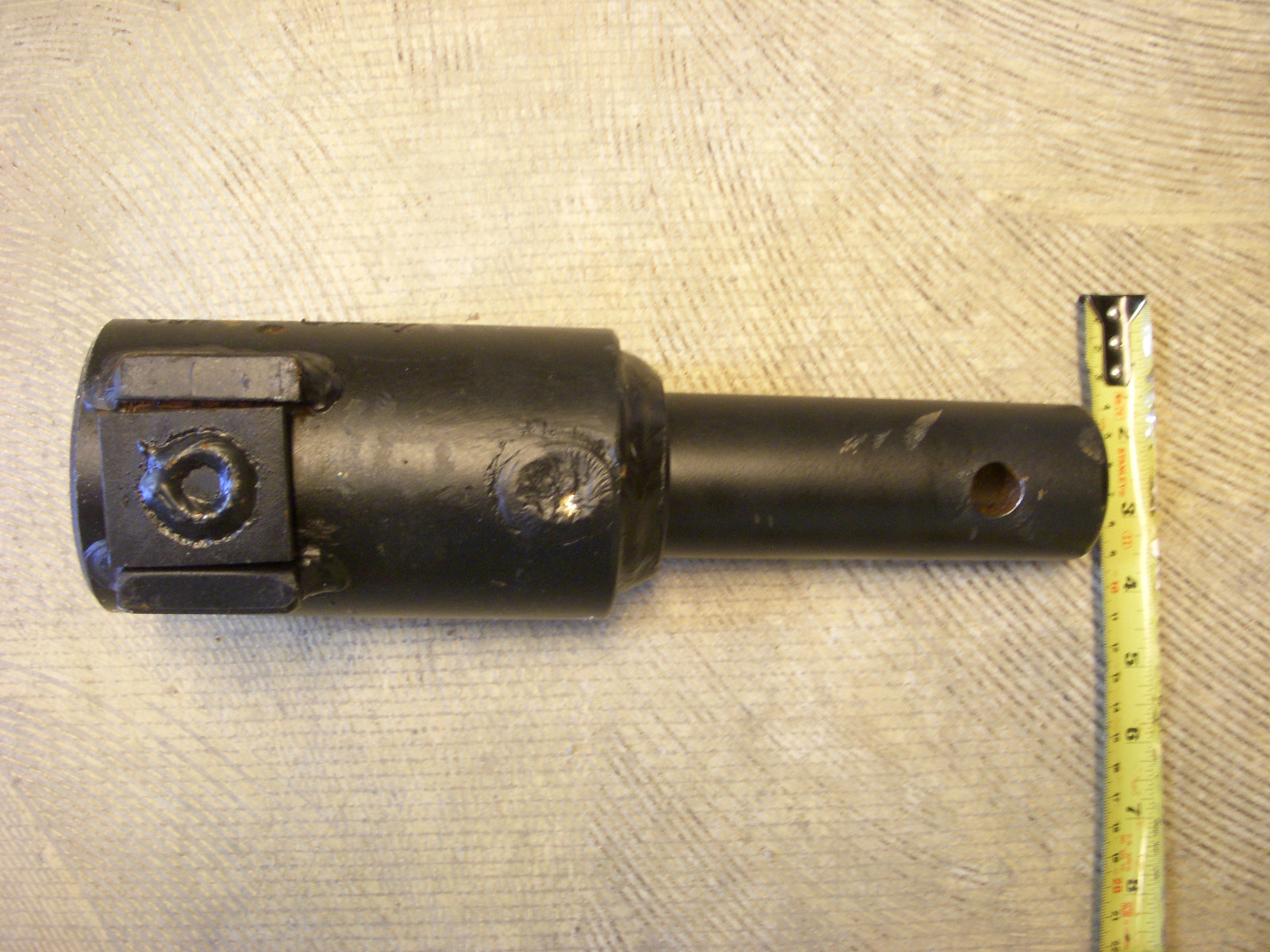 Lowe Auger Bit Post Hole Digger Adapter 2-9/16 to 2 Round