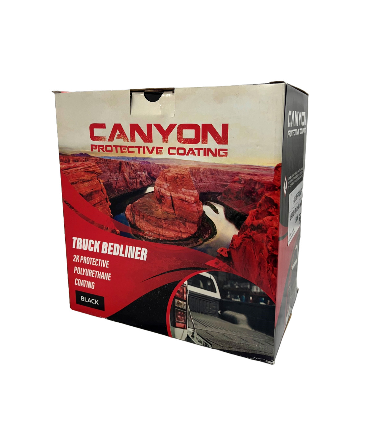 Canyon Epoxy Black Spray-On Truck Bed Liner Kit w/ Spray Gun – Durable & Easy