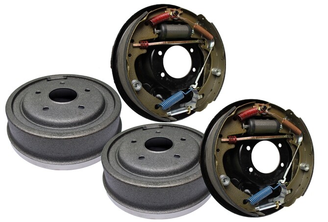 9 inch Ford 11" Drum Brake Kit 4.75 GM bolt pattern Big Ford New Style Housing
