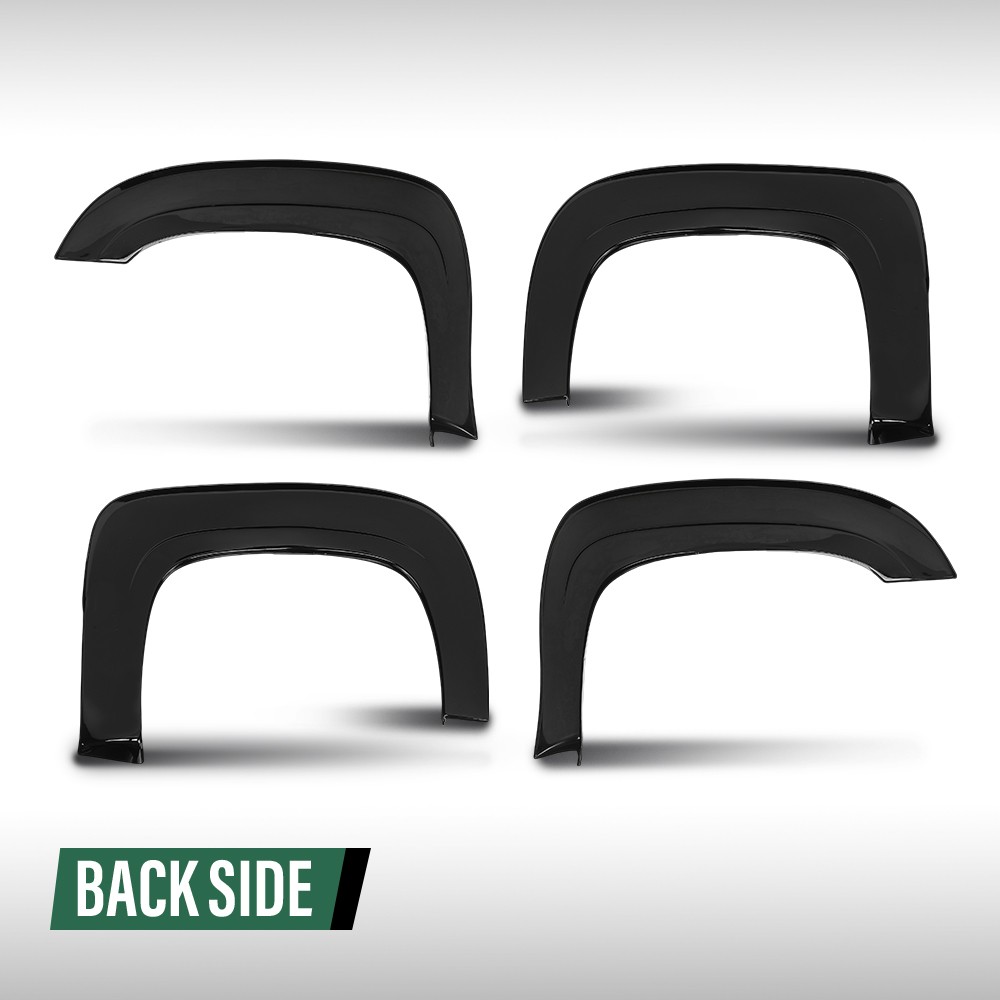 [4pcs] Fit For 2007-2013 Chevrolet Chevy Avalanche Wheel Fender Flares