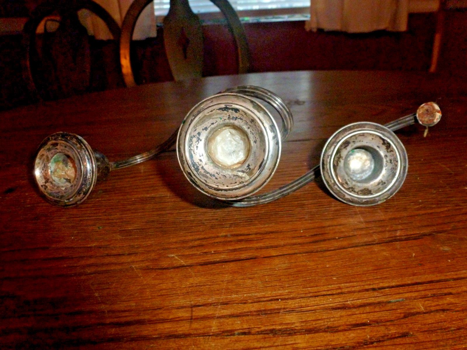 Antique Vintage Gorham Sterling Candelabra Arm Top Only Parts Damaged