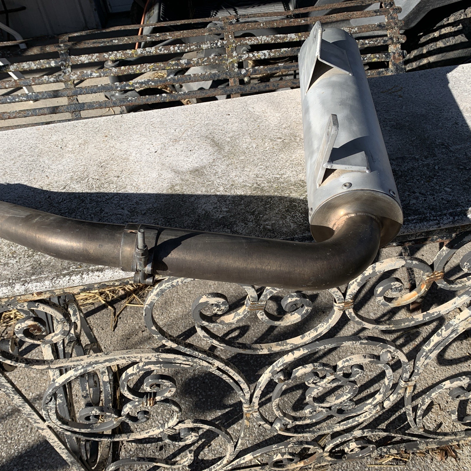 HMF Honda Rincon 650 680 Performance Slip On Exhaust Muffler Pipe 2003 - 2023