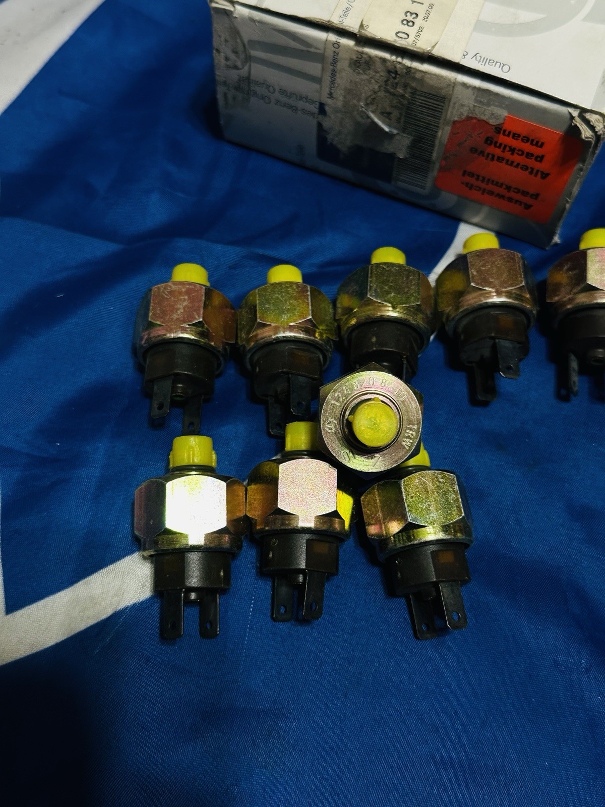 MERCEDES-BENZ W126 W201 W107 W124 A/C PRESSURE SWITCH GENUINE 1248208310