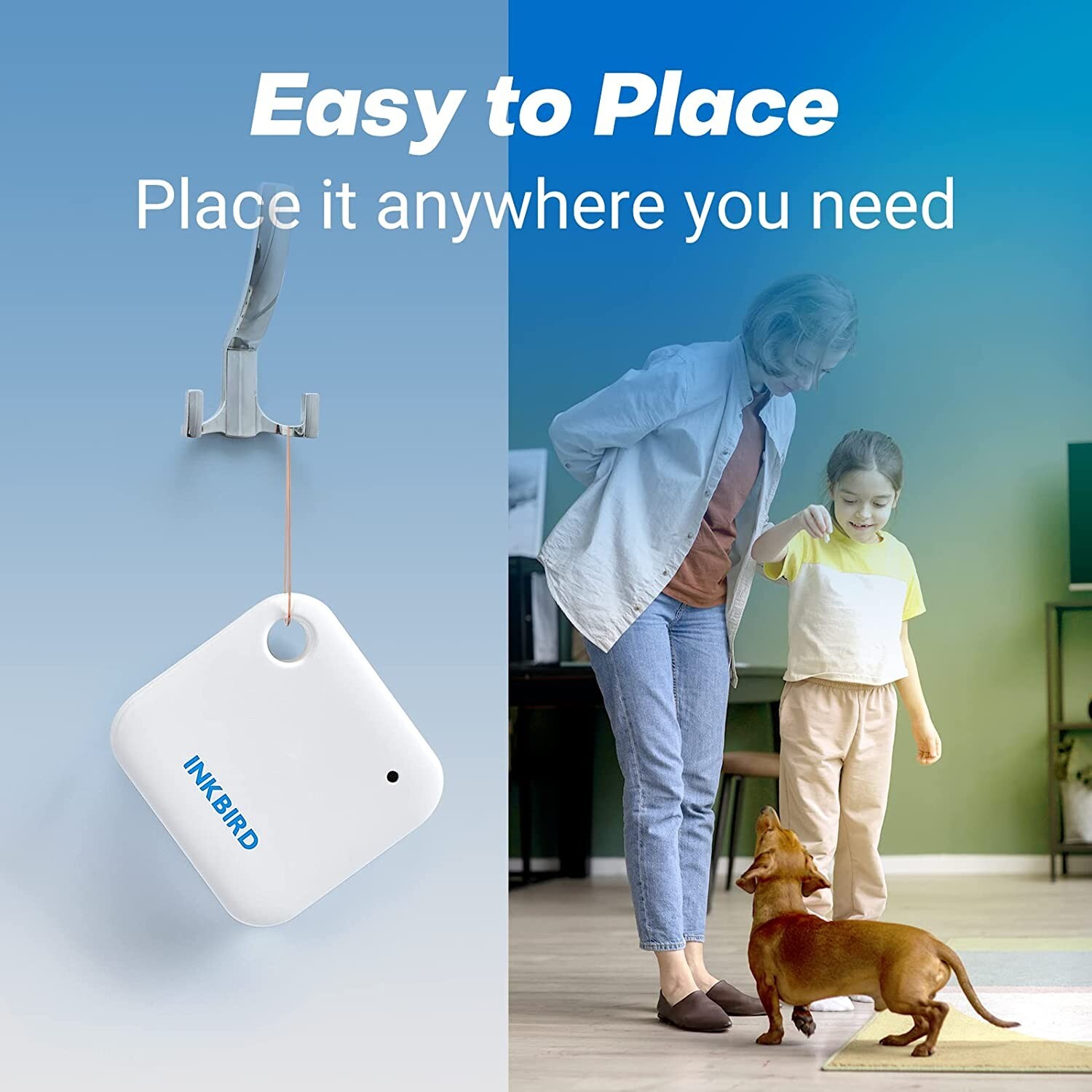 INKBIRD WiFi Thermometer Hygrometer Monitor IBS-TH3 Smart Temp. Humidity Sensor