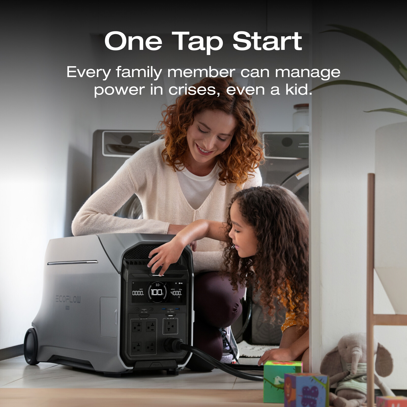 EcoFlow DELTA Pro3 7600Wh Power Station with DELTA Pro Extra Battery Refurbished