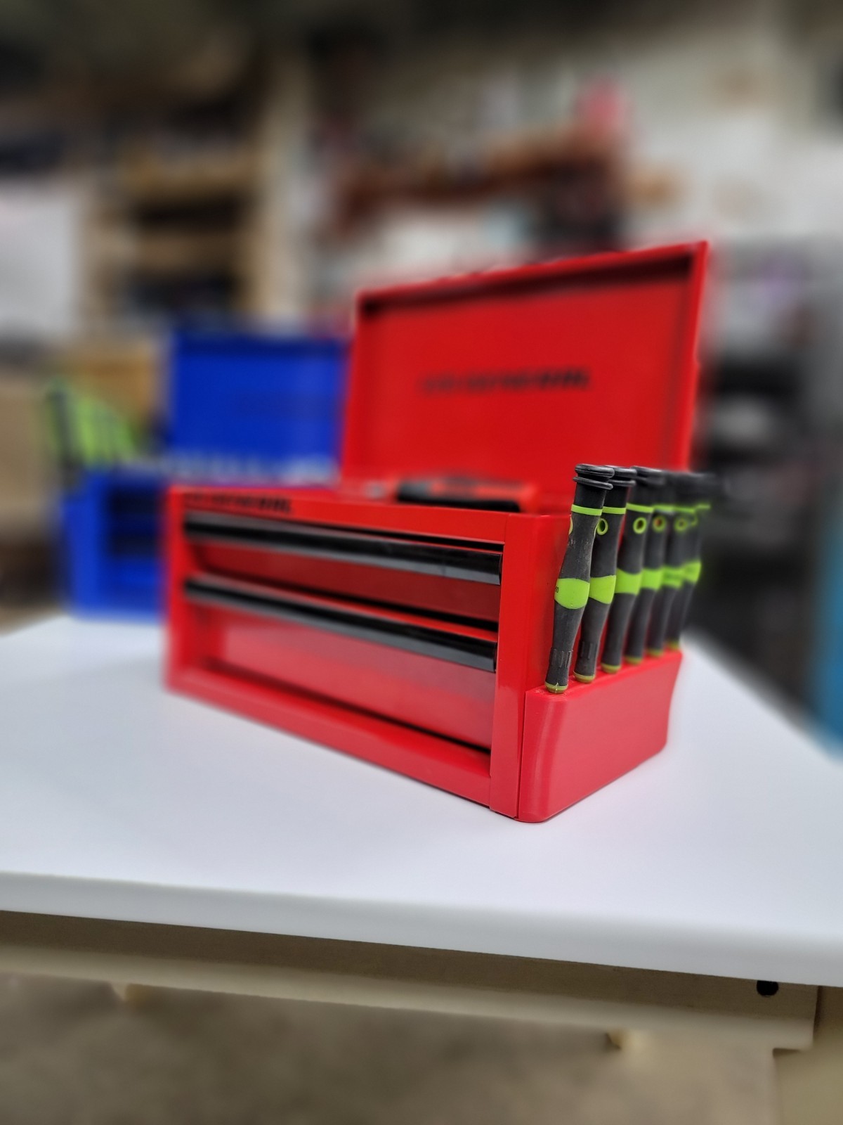 Precision Screwdriver Holder for US General Mini box | Magnetic Rack/Attachment