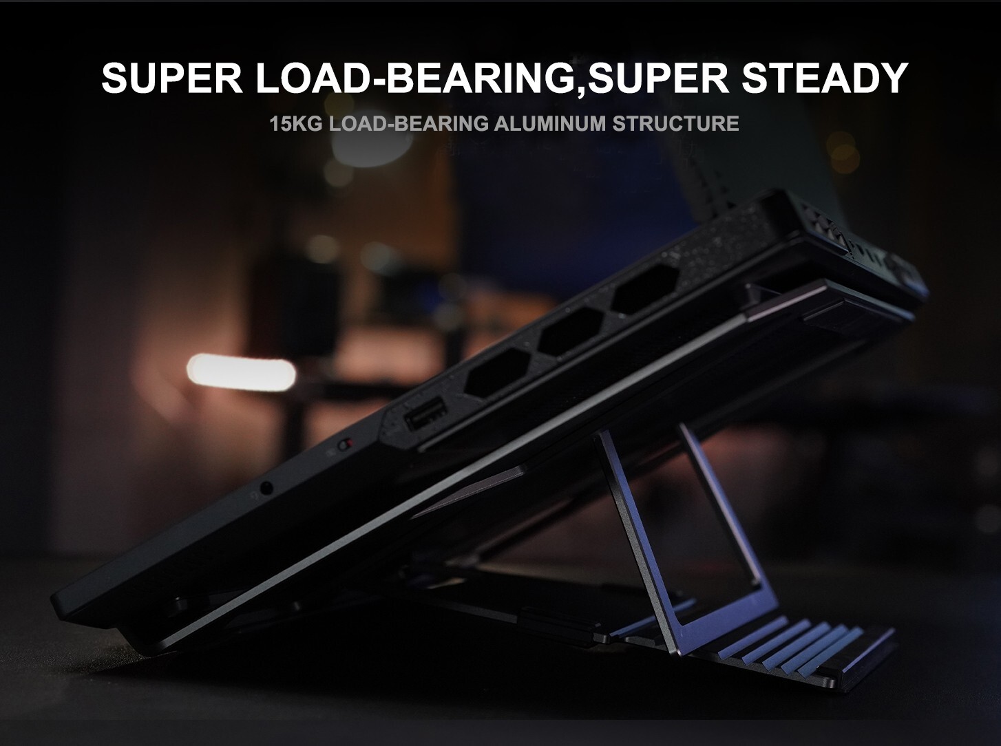 Legion/Lenovo Gaming Laptop Cooling Stand, Z4 Slim, Aluminum Alloy, Genuine 2024