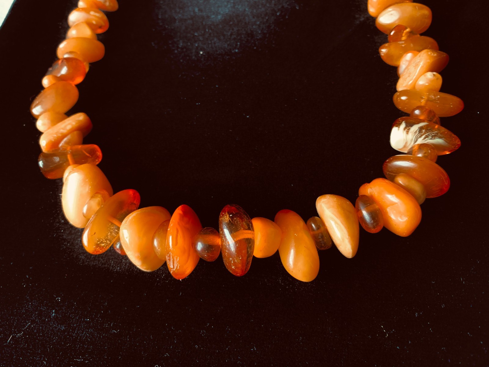 Vintage Natural Baltic Amber Neckless