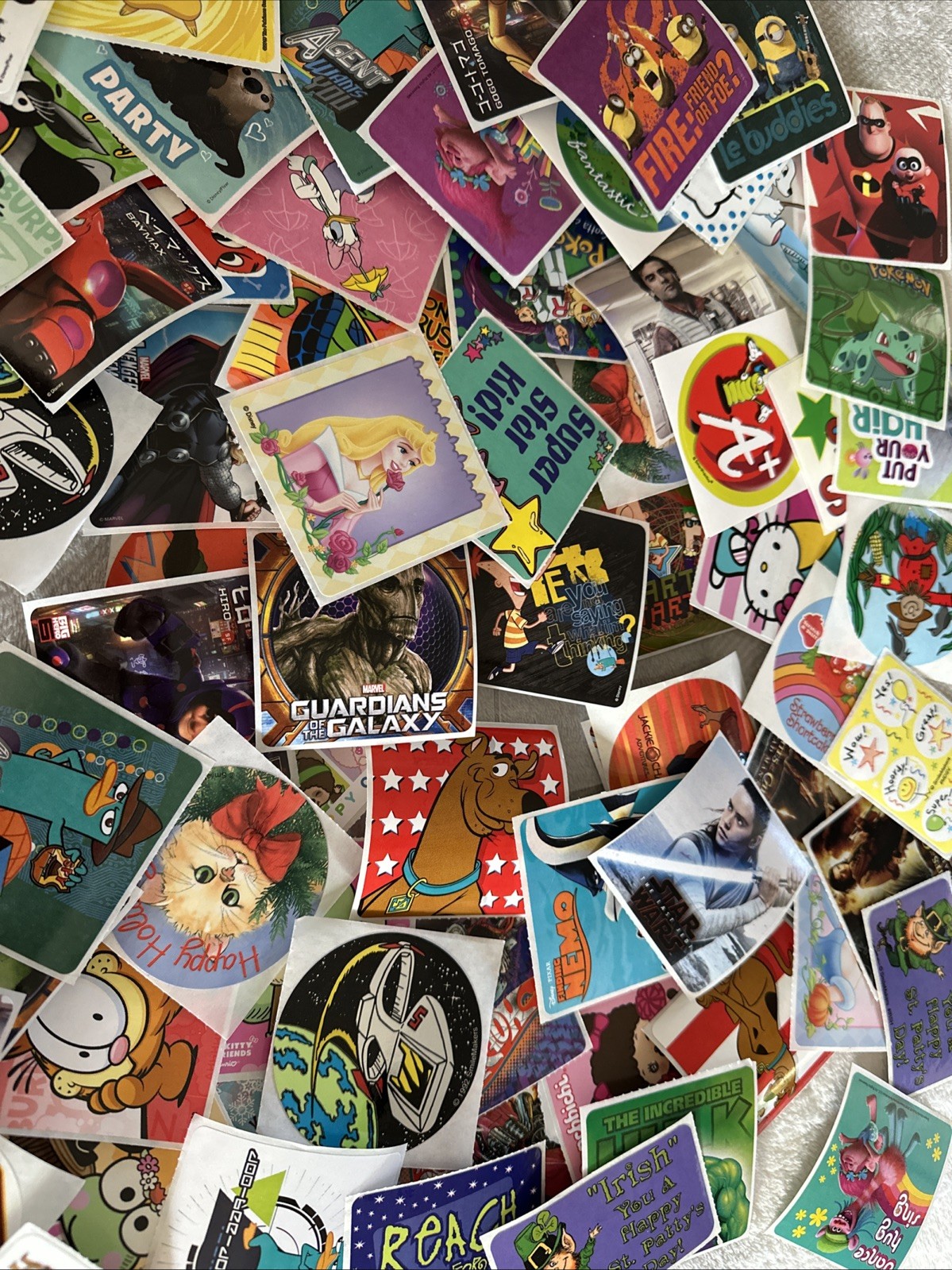 Modern/Vtg Smilemakers Doctor Office Stickers Lot 12 Random Surprise Characters