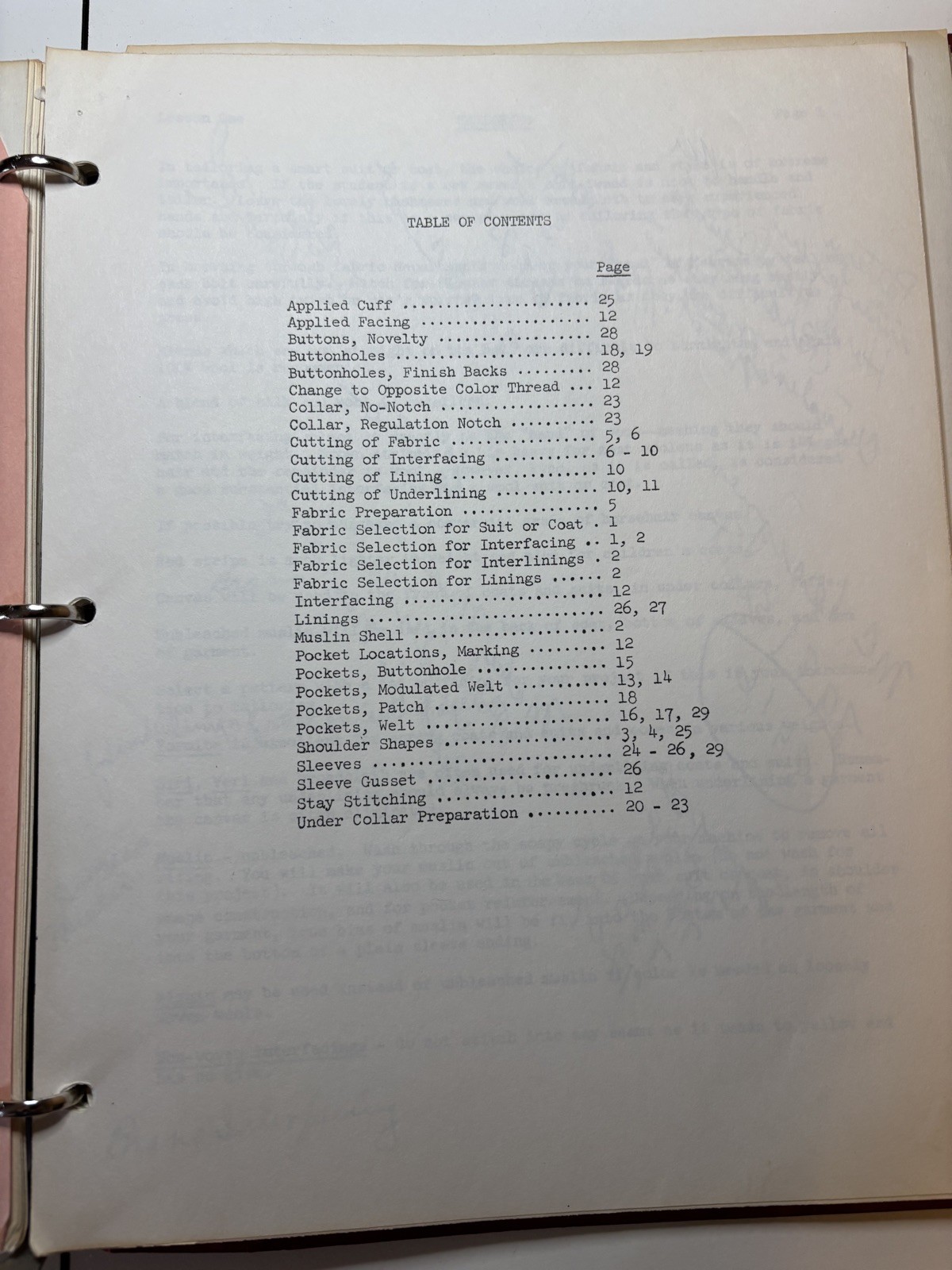 Virginia Polytechnic Inst. & other Sewing/Dressmaking Lessons & Texts-Vintage