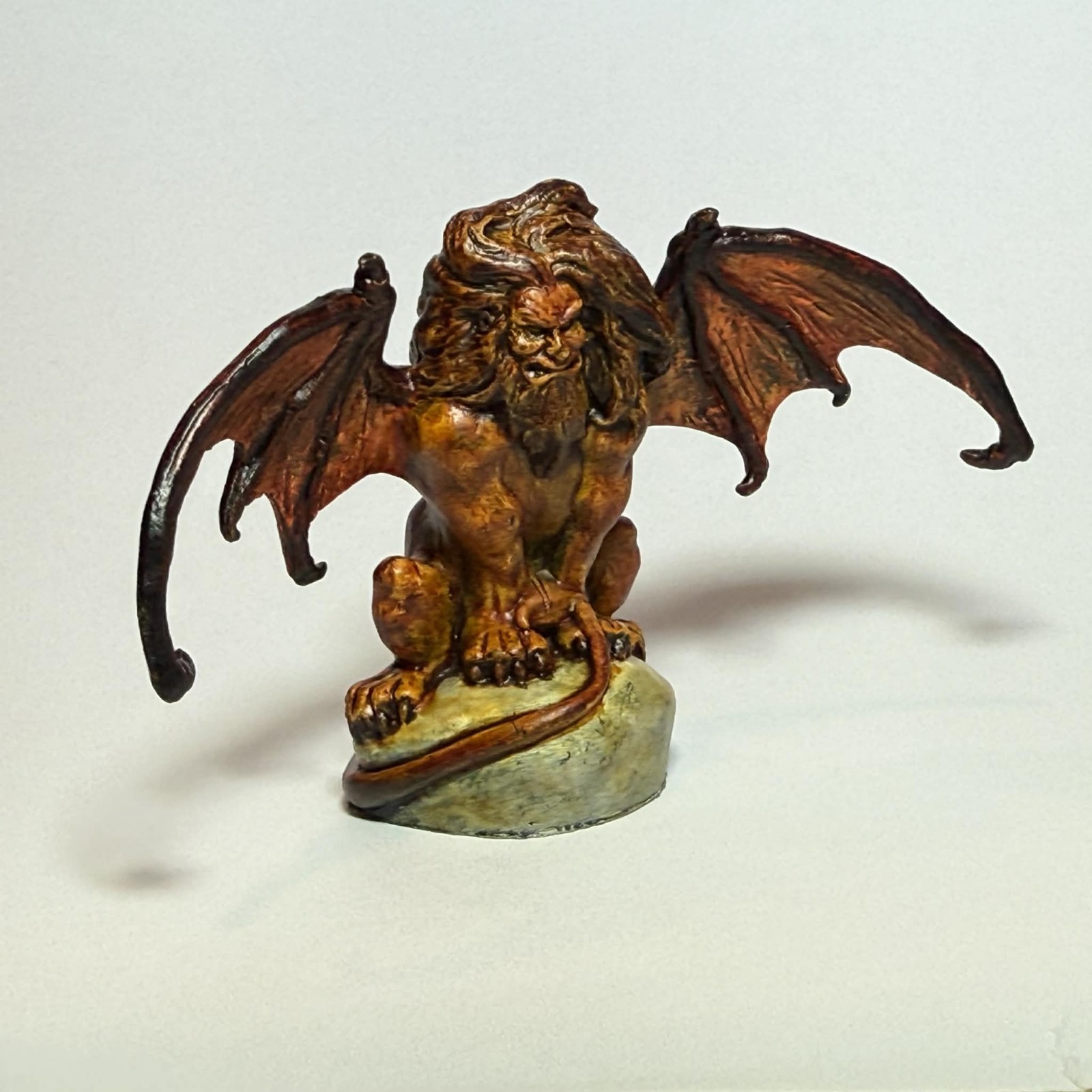 Manticore Monster Miniature Painted DnD Dungeons and Dragons D&D