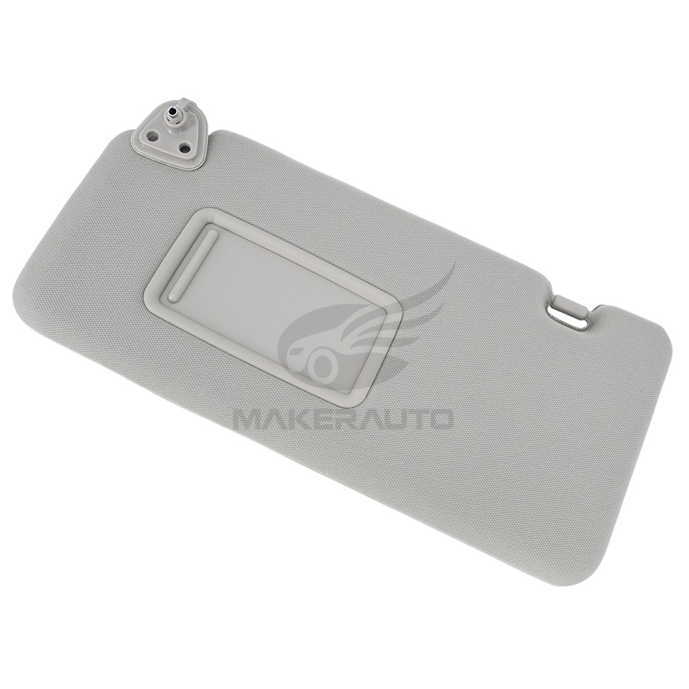 LH Left Driver Side Sun Visor Shade w/ Mirror Fit Nissan Versa S SL 1.8L 2007-12