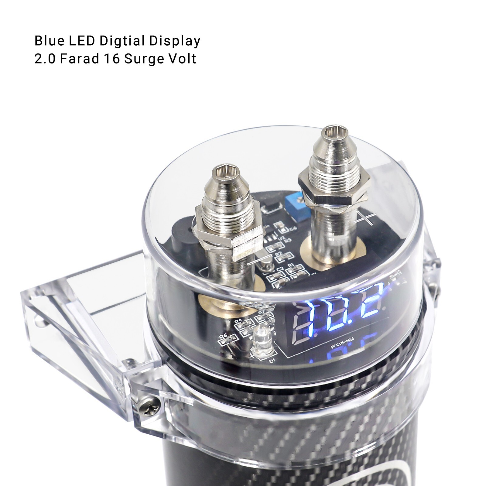 Recoil R2D 2.0 Farad Car Audio Energy Storage Reinforcement Capacitor