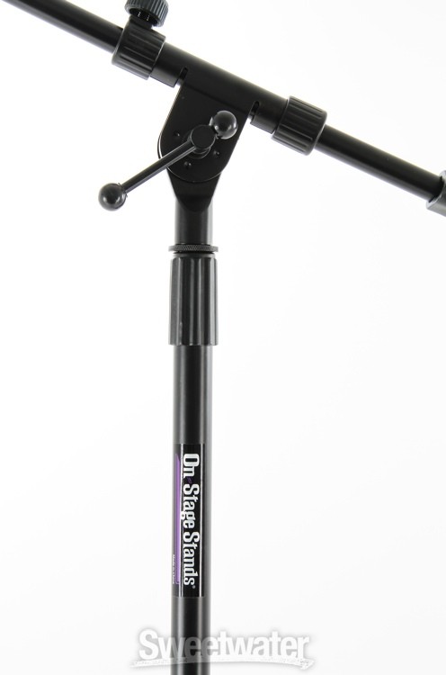 On-Stage Stands MS7701B Euro Boom Microphone Stand 2-pack