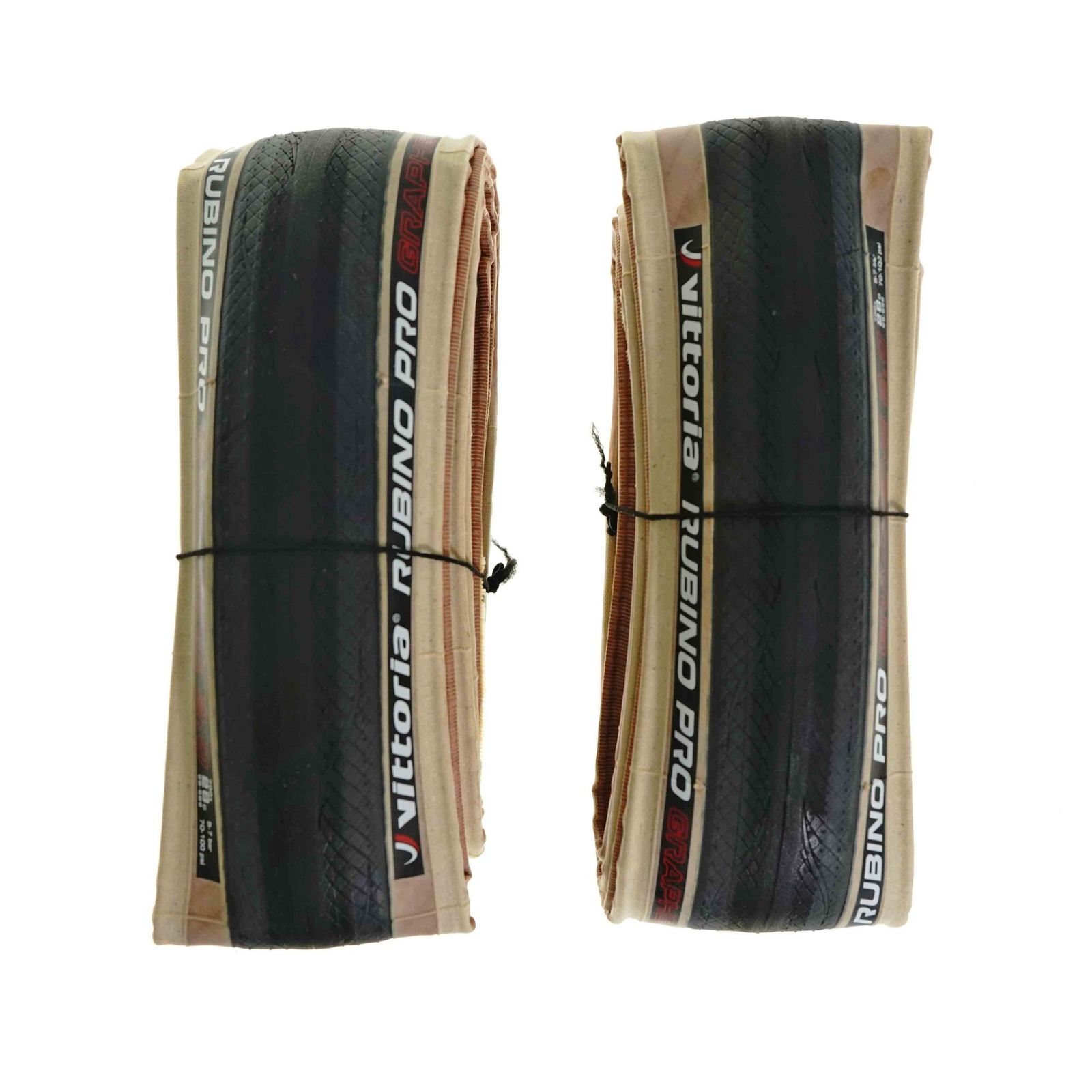 Vittoria Rubino Pro G2.0 Road Clincher 700x25C/28C Para Black/Tan 1 or 2 Tire